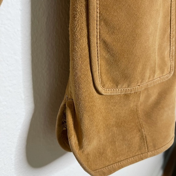 Norm Thompson vintage leather jacket blazer - Picture 5 of 12